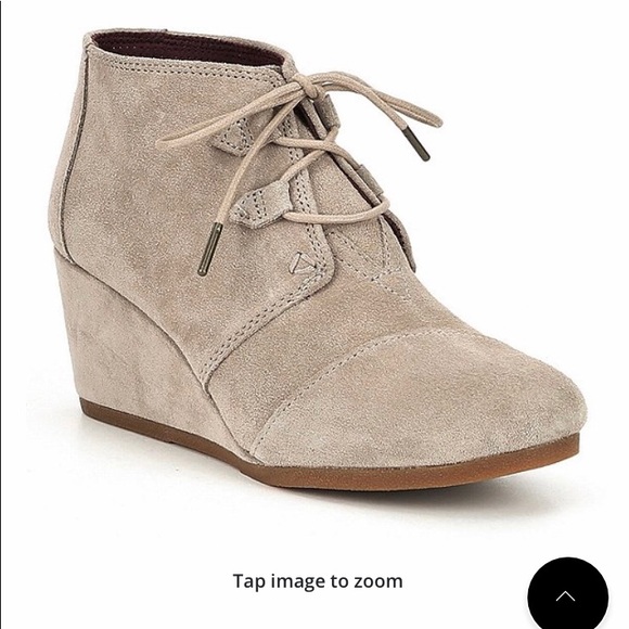 Toms |🍂wedge booties - Picture 2 of 7